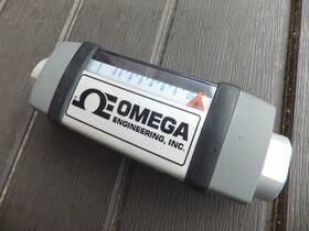 Hfl6715a Omega Engineering Flow Meter Pneumatic In-line Air 15 Scfm To 150