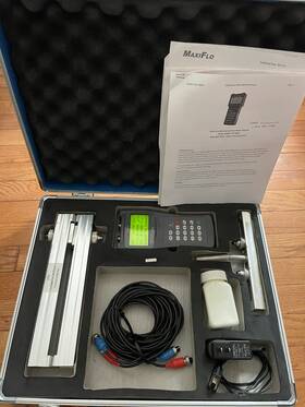 Omni-tuf-200h Omni Instruments Handheld Ultrasonic Flowmeter 100% Tested Working