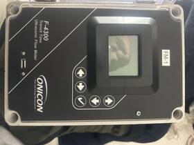 F-4300 Onicon F4300 Onico Ttansit Time Ultrasonic Flow Meter As Is