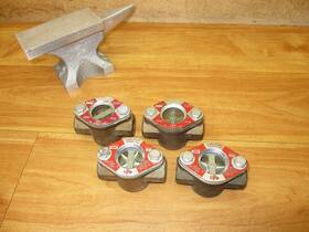 1431-1 Opw 1431-1/2 Visi-flo Inch Used Lot Of 4 Sight Flow Indicator 1/2 Bronze Dover
