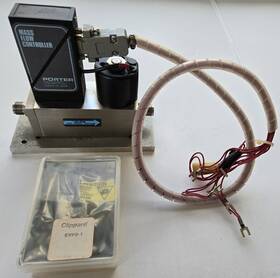 202-fwasvsuv Parker Porter Mass Flow Controller 202-1083 7 Scfm With Wiring And Evpd Propotional Valve