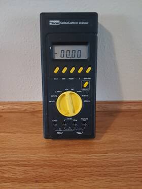 Pdm-0020 Parker Hannifin Sensomatic Scm-200/pdm-0020 Handheld Measuring Instrument Unit Only