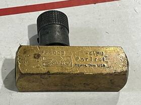 Pf400b-41mu Parker Pf400b Brass Air Flow Control Valve 1/4npt 200psi