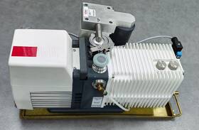 221ahalzd Pfeiffer Adixen Pascal 2021i Dual Stage Rotary Vane Pump Pn Working