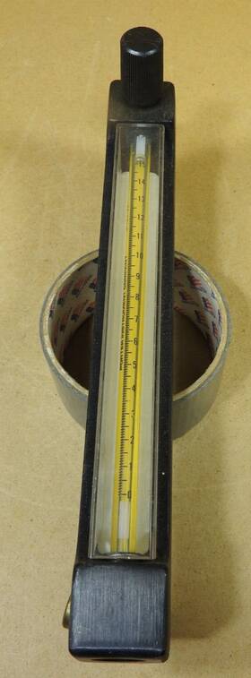 B-125-60 Porter Instrument Company Co Gas Flow Meter With Valve - Used
