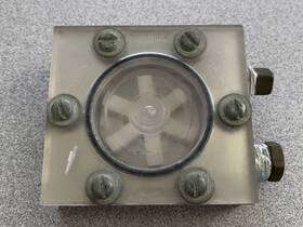 21160 Proteus Industries Fluid Flow Sensor Used