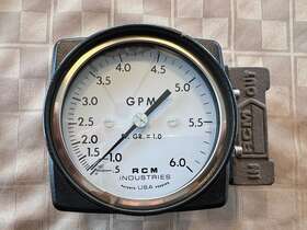 71-vul-6 Rcm 1/2 -71-vul-6 Industries Inch 7000 Series 180psig 212f Flow Meter