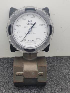 Rcm 2-71-l-800-iw2 Industries Flow Meter 180psi 100-800scfm 2 Inch Npt In/out