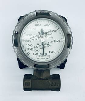 4-71-r-6000scfh-di Rcm Hoffer Anderson Omega Emerson Ifm Dwyer Rosemount 3/4-71-r-6000scfh-di Flo-gage Flow Meter Bronze Compressed Gas 3/4 Inch Npt