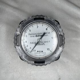 4-73-r-10 Rcm Industries 3/4-73-r-10 Flow Meter 1.5-10 Gpm 180 Psi Max Pressure 212of Temp