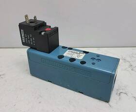 R432006435 Rexroth Ceram Valve Smart Flow Rate Sensor Single Solenoid Used