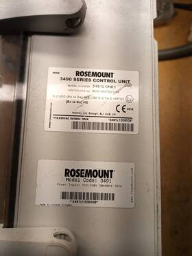 3491l1p4i1 Rosemount 3491l1pai1 Series Control