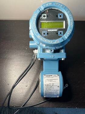 8711ssa015u1e5g1 Rosemount Magnetic Flow Meter 1.5 Inch Tube Wafer Style 4-20ma