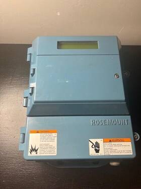 8712esr1a1n0m4b6 Rosemount Remote Magnetic Flow Meter Transmitter Display Hart