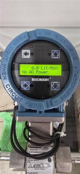 8732emt1a1m4 Rosemount Magnetic Flowmeter Transmitter With Flowtube