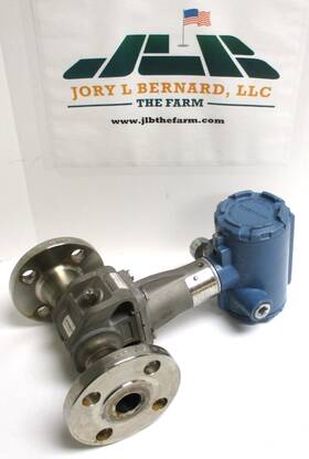 8800df010sa1n1d1i5q4q8 Rosemount 1 Inch 150 Sst Vortex Flow Meter Used