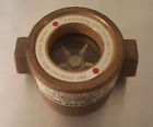 Sfi-100-3-8 Dwyer Midwest Sight Flow Indicator Model Npt Bronze Body