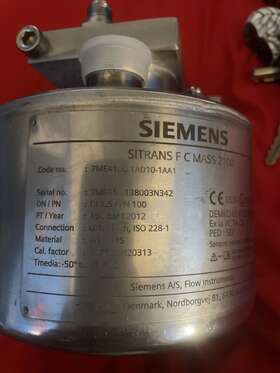 7me4100-1ad10-1aa1 Siemens Siemen Sitrans Fc Mass2100 Flow Sensor