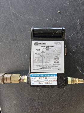 822-13-ov1-pv1-v1-t Sierra 822-13-0v1-pvi-vi-t Top-trak Digital Display Mass Flow Meter 0-2 Scfh