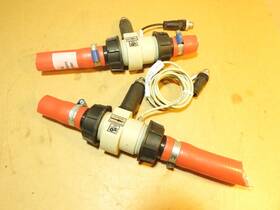Vt2511ktrump10 Sika 2 Pieces Turbo Flow Meter 0-40 Lpm 4-20ma Trumpf - Used