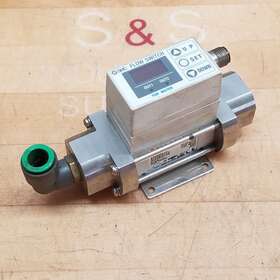 Pf2w704t-n03-67 Smc Digital Flow Switch .5 4l/min 12-24vdc 1mpa 3/8 Npt