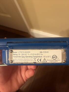 Utm10-sa000 Spirax Sarco Spirax/sarco Ultrasonic Flow And Totalizer Meter