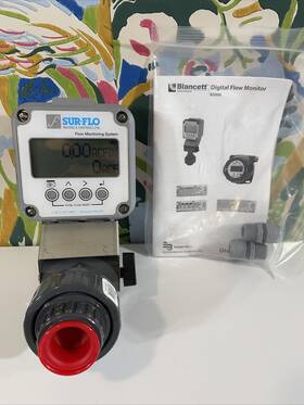 Bs30bs-cs Sur-flo Meters Bs30bs Bs3000 B3000 Flow Monitoring System Digital Monitor