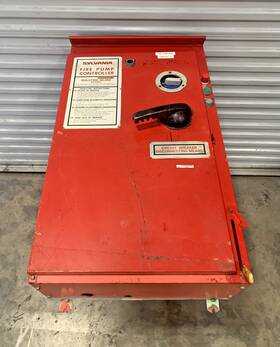 C3b184-3 Sylvania Fire Pump Controller With Disconnect And Low Pressure Cutoff