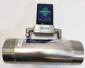 Hfm-200 Teledyne Ls-3d Hastings Mass Air Flowmeter 0-760 Torr Control Laminar 3 Inch