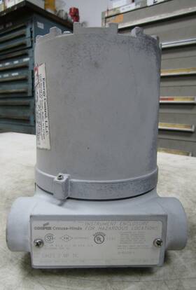 Eih23-2-mf-tic Thermal Instrument / Cooper Crouse-hinds 62-9/9500 Flow Meter And Enclosure