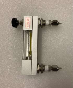 P100-u0-6t-r2 Tokyo Keiso Purgemeter Fliud Flow Meter 20-200 Cc/m Inch 1.0c.p