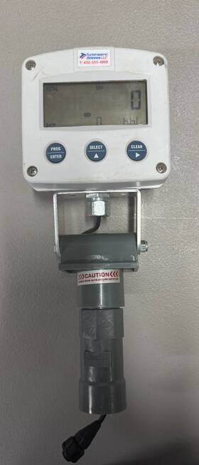 F0xx-p-hf-pc-px-xi-zx-1to Turbines Inc Flow Rate Indicator/totalizer