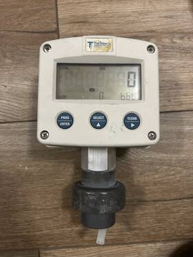Fo12p Turbines Inc Inc. Flow Meter Analyzer New Batteries
