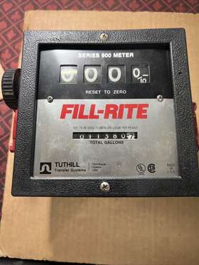 C-hsc-fm-92 Tuthill Fill-rite Series 900 Meter - Flow Dual Filter
