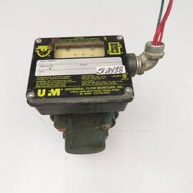 Mn-fsf40gm-8-32v1.0-a1wl-20d Ufm 1 Inch Npt Brass Flow Monitor 480vac 0-40 Gpm