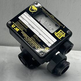 Sn-asb20gpm-6-9cs.89-aonl-ha Ufm Universal Flow Monitor 0-20 Gpm # 166925. Type 12-13 . Sn-asb20gm-6-9cs.89-a