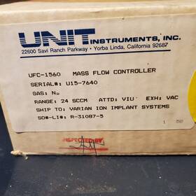 Ufc-1560 Unit Mass Flow Controller. Tested