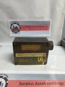 Fm-2-al-lp-me-500ssu-4-7 Universal Filters Flow Rate Indicator Pre-owned