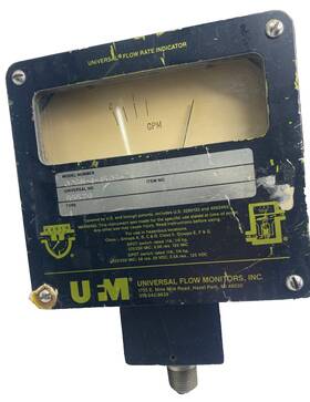 02gm-4-450s-7wr Universal Flow Monitors Meter Type 4 No 55579