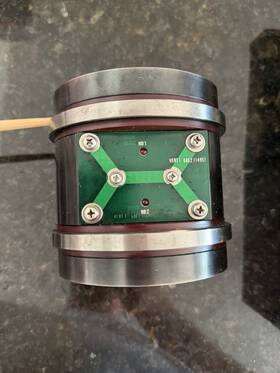 68e2.114957 Vert1 Load Cell Force Tester Sensor 4 Inch X 3 7/8 Wire Edm Alignment