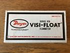 Vfa-4-bv Vfa-1-bv Dwyer Flow Meter Scfh Air
