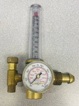 1425-580 Victor Medalist Hrf Argon Carbon Dioxide Mix Regulator Flow Meter
