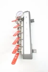 Plastic Process Equipment Visionflow 6 Valve Manifold 1IN Npt. Fixed Price $427.80.