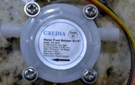 Gredia Water Sensor Switch Hall Effect Flowmeter Fluid 0.3-6 L/min. Fixed Price $8.99.