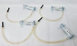 (lot Of 4) Dwyer Mini Master Flow Meter MMA-23 690KPA 100PSIG 54C 130F Max. Fixed Price $29.98.