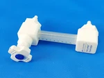 Fluoroware Accu-tek FM-4F-1000-P Flowmeter Entegris Inc Vat. Fixed Price $35.76.