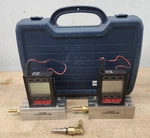 2X Alicat Scientific Digital Flow Meter M-100SLPM-D-ACCUTRON01/5M W/ Case. Fixed Price $359.99.