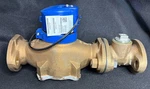 Hersey 1-1/2" Mvr 100 Water Meter Bolt Oval Flange Ends 9" Case With 4" Spool. Fixed Price $524.99.