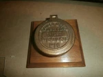 Badger Milwaukee Wis Brass Water Meter Hinged Cap Lid Trinket Ring Box. Fixed Price $15.99.