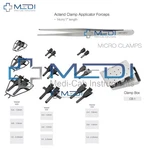 Micro Vascular Clamps Black Plastic / Neurosurgery Instruments. Fixed Price $266.00.